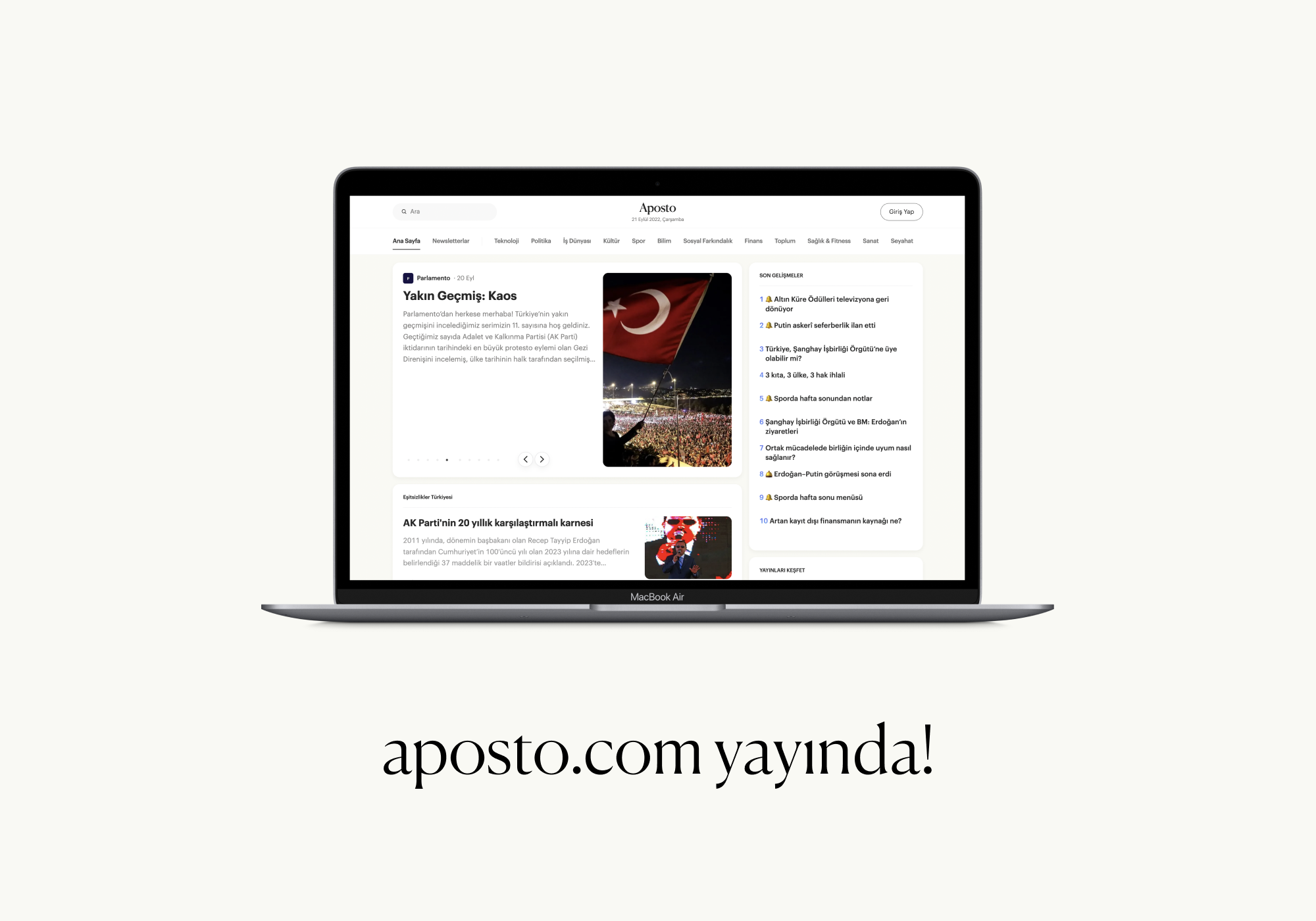 Bilgiye ulaşmanın yeni adresi: aposto.com